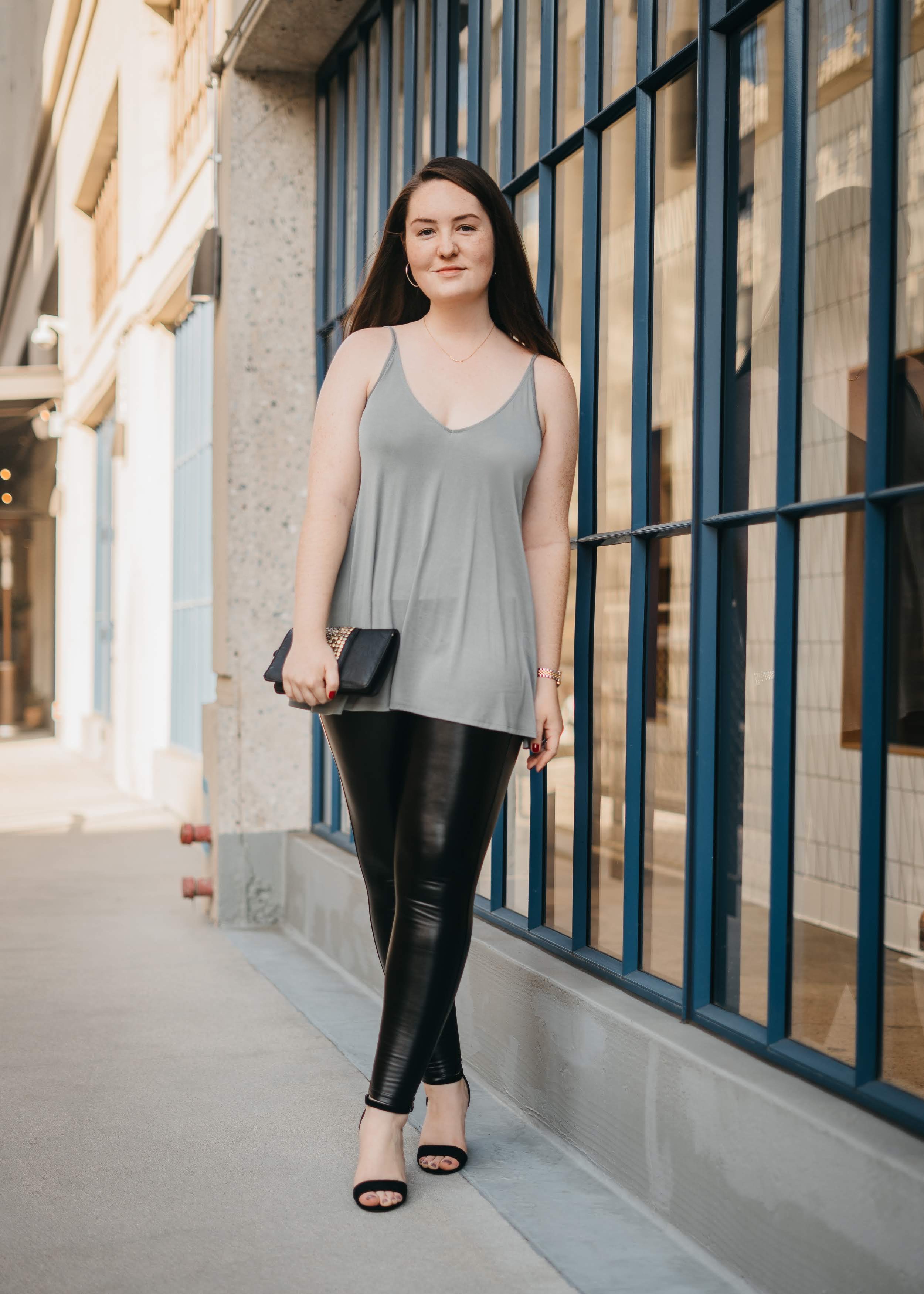 20 Ways To Wear Leather Leggings With Your Outfit - Society19 | Party outfits  night, Outfits with leggings, New years eve outfits
