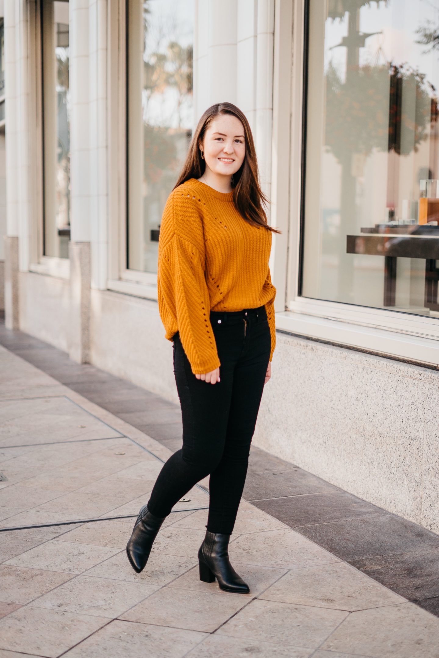 Mustard Yellow Sweater – Emily Irene